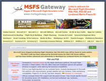Tablet Screenshot of msfsgateway.com